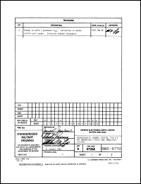 Click here to download 5962-8771201YX Datasheet