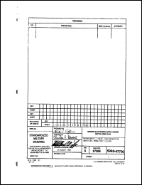 Click here to download 5962-8778001CX Datasheet