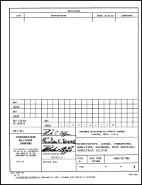 Click here to download 5962-8778401XX Datasheet