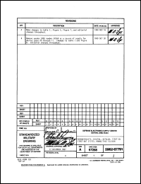 Click here to download 5962-87791052X Datasheet