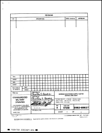 Click here to download 5962-89627012X Datasheet