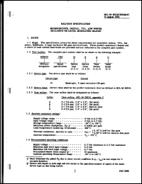 Click here to download M38510/02601CDA Datasheet