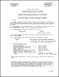 Click here to download M38510/04301SFA Datasheet