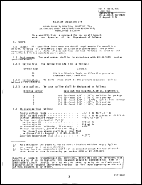 Click here to download M38510/07801CKC Datasheet