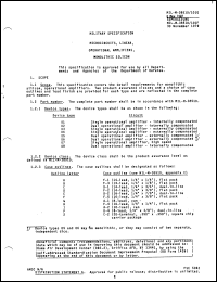 Click here to download M38510/10107CPA Datasheet