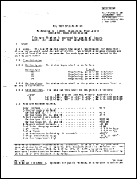 Click here to download M38510/12604BEX Datasheet