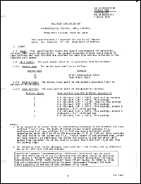 Click here to download M38510M17601BEX Datasheet