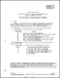 Click here to download M38510/30006SDX Datasheet