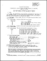 Click here to download M38510/31002SXA Datasheet