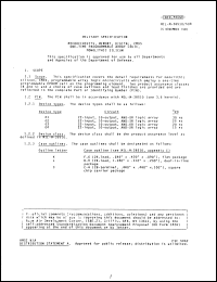 Click here to download M38510/50803B3X Datasheet