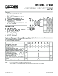 Click here to download DF005S Datasheet