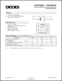 Click here to download 1N4754A Datasheet