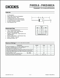 Click here to download P4KE110C Datasheet