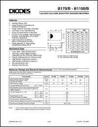 Click here to download B1100/B Datasheet