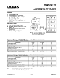 Click here to download MMDT2227 Datasheet