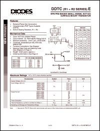 Click here to download DDTC124EE Datasheet