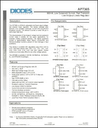 Click here to download AP7365-28WG-7 Datasheet