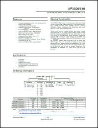 Click here to download APX810 Datasheet