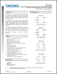 Click here to download AP7335-25SNG-7 Datasheet