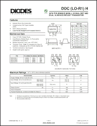 Click here to download DDC142TH Datasheet