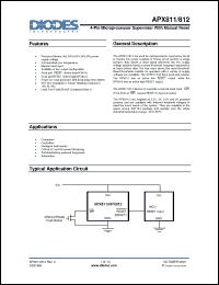 Click here to download APX811-46UG-7 Datasheet