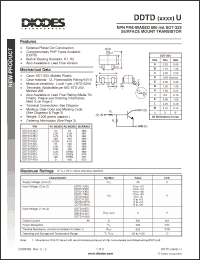 Click here to download DDTD133HU Datasheet