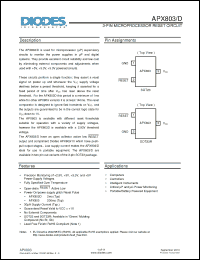 Click here to download APX803-XXSRG-7 Datasheet