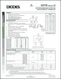 Click here to download DDTB113EU Datasheet