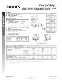 Click here to download DCX122TU-7-F Datasheet