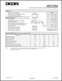 Click here to download MMDT3904_1 Datasheet