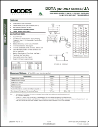 Click here to download DDTA144GUA-7-F Datasheet