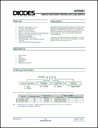 Click here to download AP2281-1W Datasheet