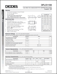 Click here to download DFLS1100 Datasheet