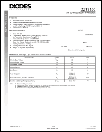 Click here to download DZT3150-13 Datasheet