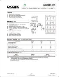 Click here to download MMDT3906-7-F Datasheet