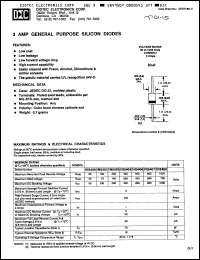 Click here to download 1N5406 Datasheet