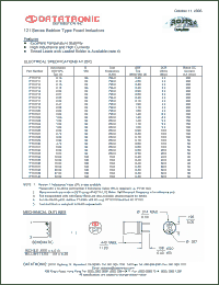 Click here to download PT12134 Datasheet
