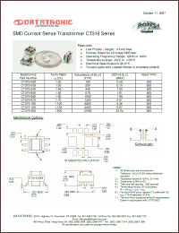 Click here to download CT319-020 Datasheet