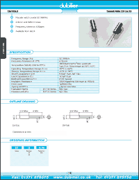 Click here to download DXT2632.768 Datasheet