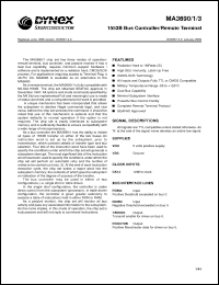 Click here to download MAS3691NE Datasheet