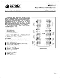 Click here to download MAS28140ND Datasheet