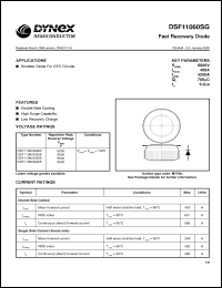 Click here to download DSF11060SG60 Datasheet