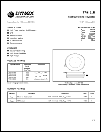 Click here to download TF91510B Datasheet