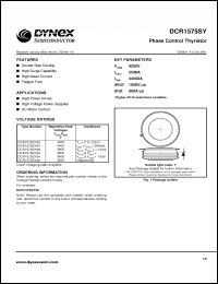 Click here to download DCR1575SY40 Datasheet
