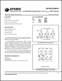 Click here to download GP2401ESM18 Datasheet