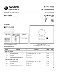 Click here to download DSF8045SK Datasheet