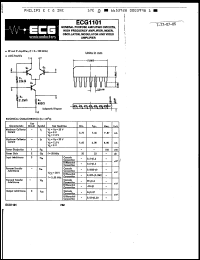 Click here to download ECG1101 Datasheet