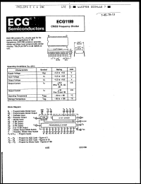 Click here to download ECG1199 Datasheet