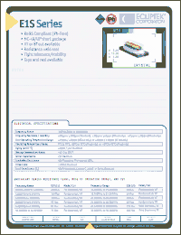 Click here to download E1SMAS-20000MTR Datasheet