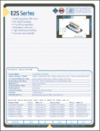 Click here to download E2SDBS-20000MTR Datasheet